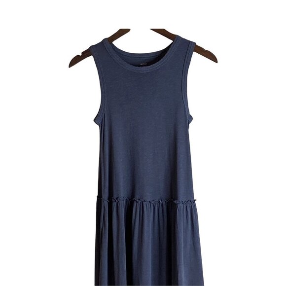 Aerie Raw Edge Ruffle Sleeveless Tier Dress - Picture 8 of 8